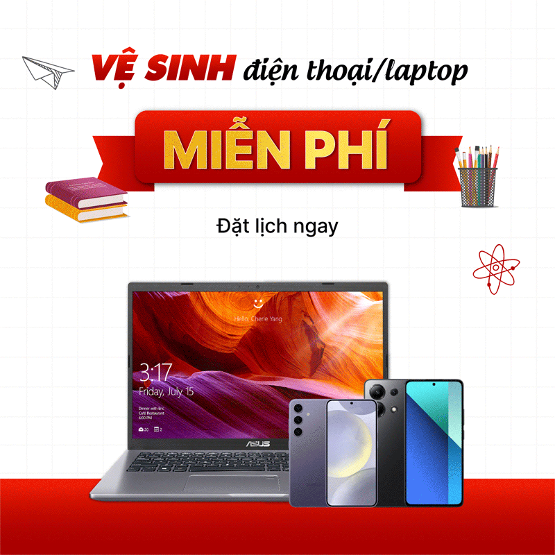 vệ sinh miễn phí
