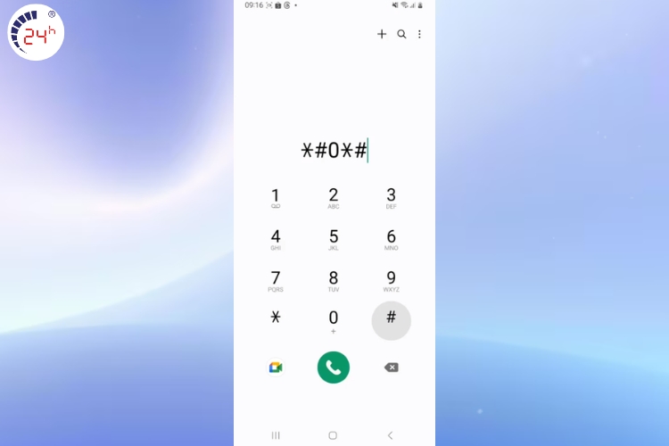 kiểm tra màn hình Samsung bằng mã bí mật