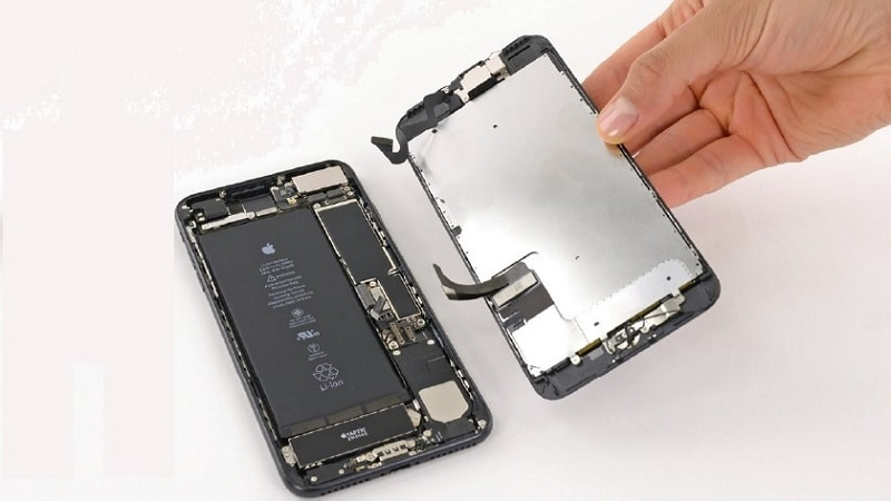 Ép cổ màn hình iPhone 13