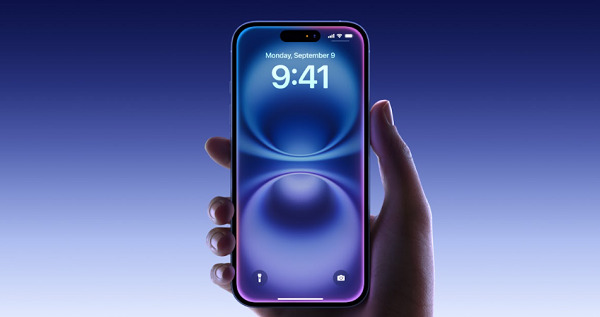 Ép cổ màn hình iPhone 16 Plus