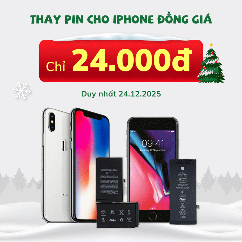 thay pin iphone 24 ngàn