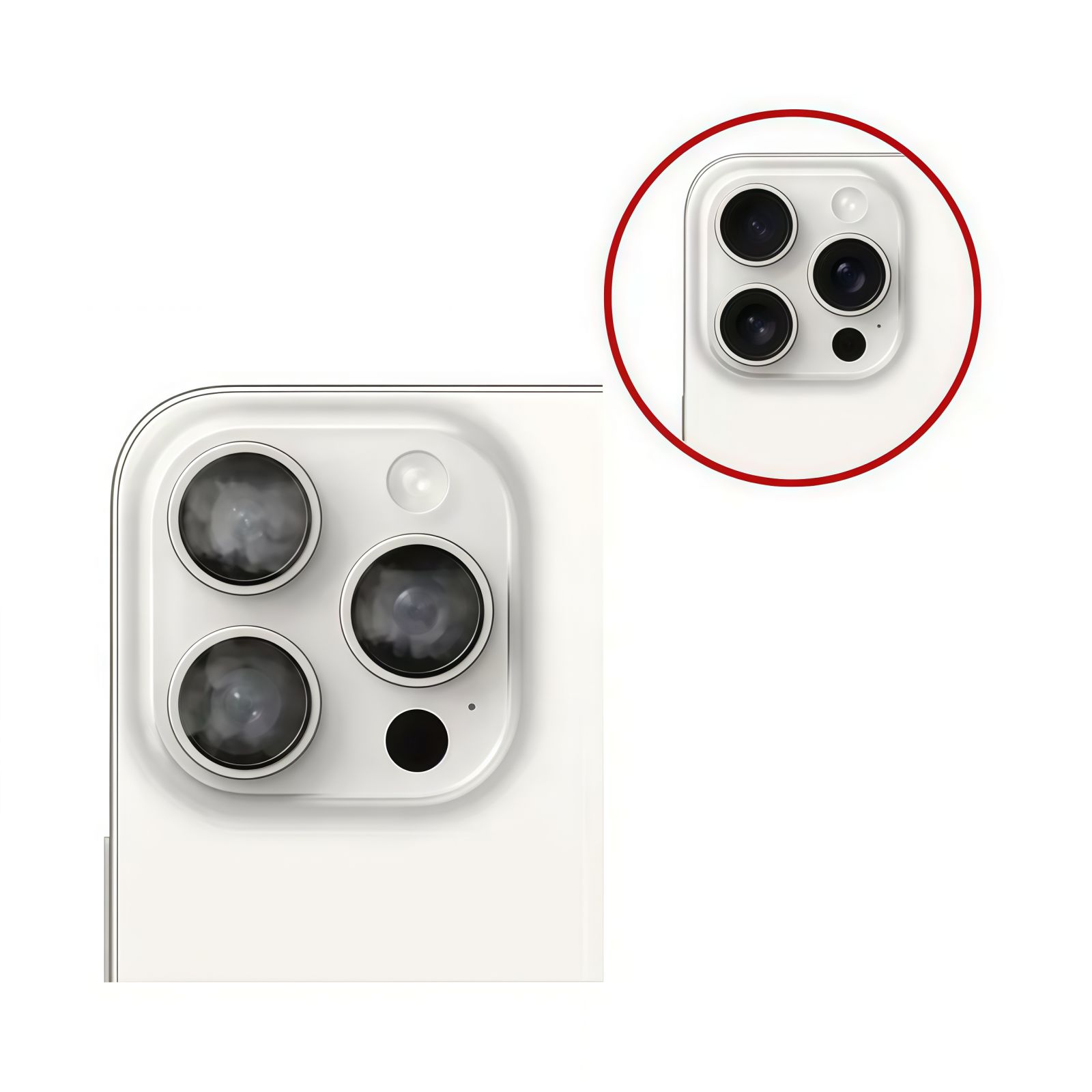 Thay kính camera sau iPhone 15 Pro