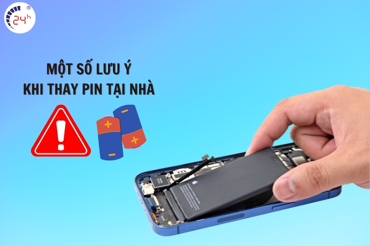 Một số lưu ý khi tự thay pin iphone tại nhà