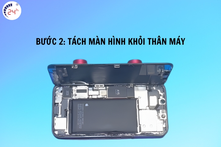 Tách màn hình khỏi thân máy