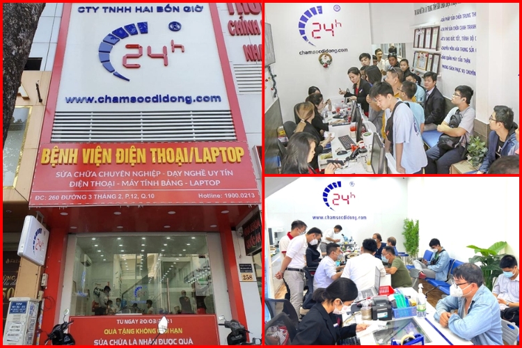 Địa chỉ sửa chữa điện thoại bị rơi uy tín