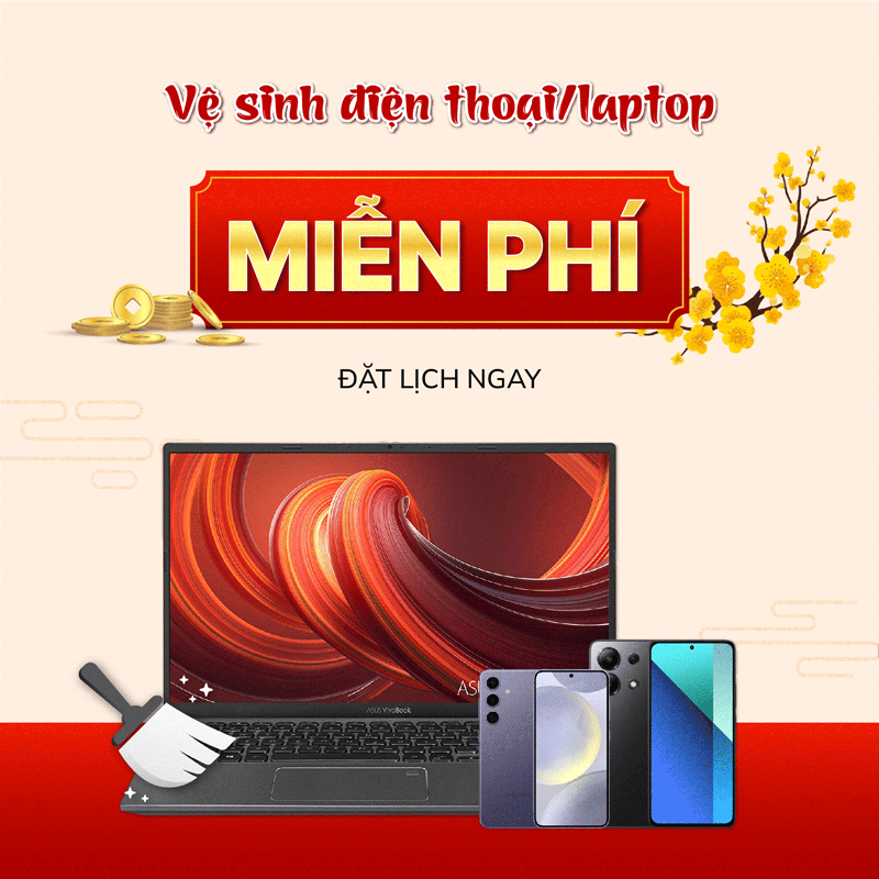 vệ sinh miễn phí