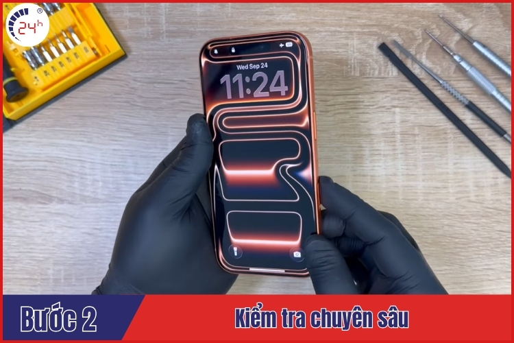kiểm tra tình trạng iphone 17 pro
