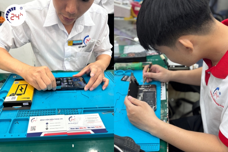 thay pin iphone 12 pro max có mất chống nước không