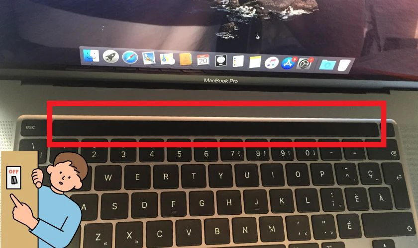 Thay Touch Bar MacBook Pro 15-inch