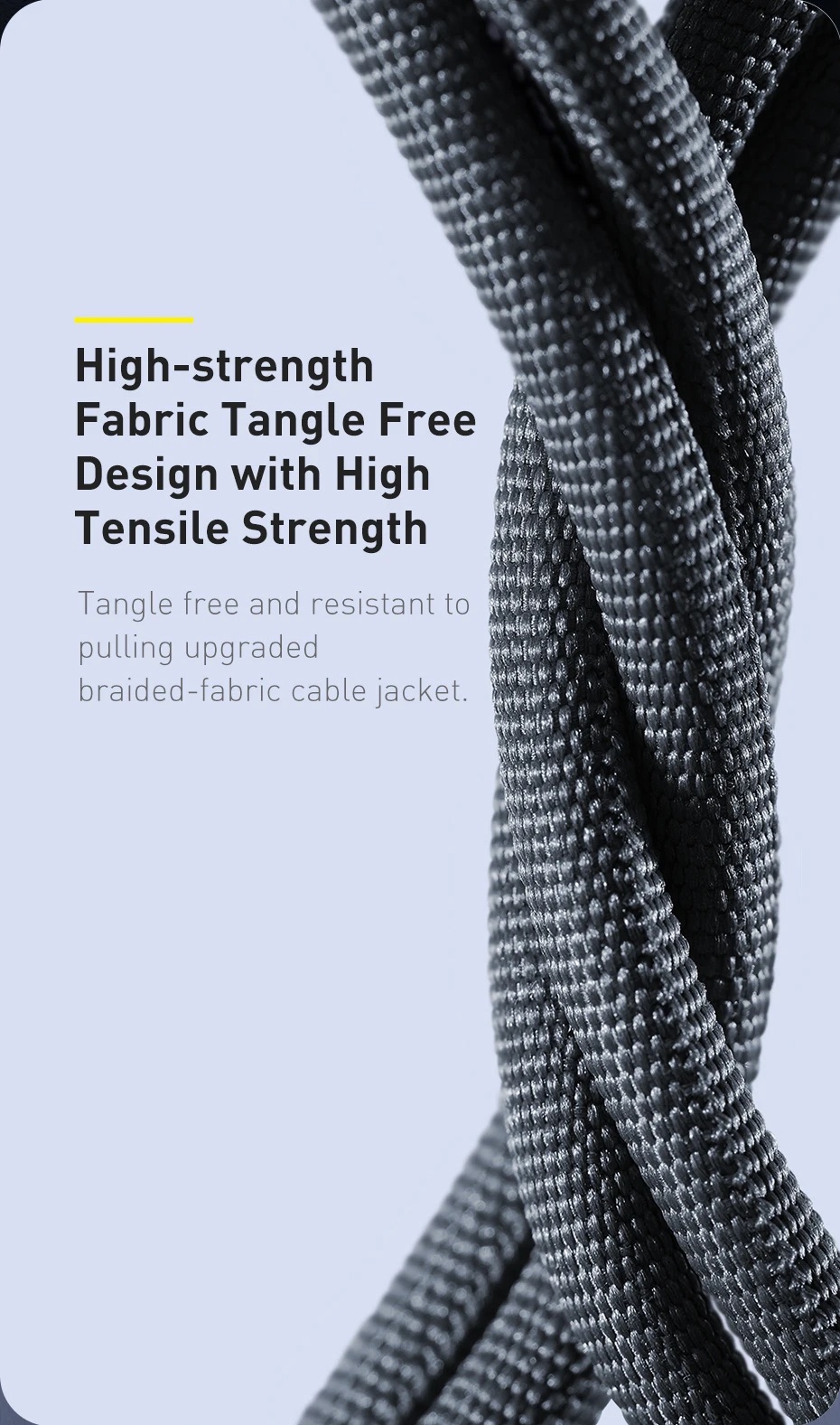 Cáp dữ liệu sạc nhanh Baseus Crystal Shine Series USB sang iP 2.4A 1.2m