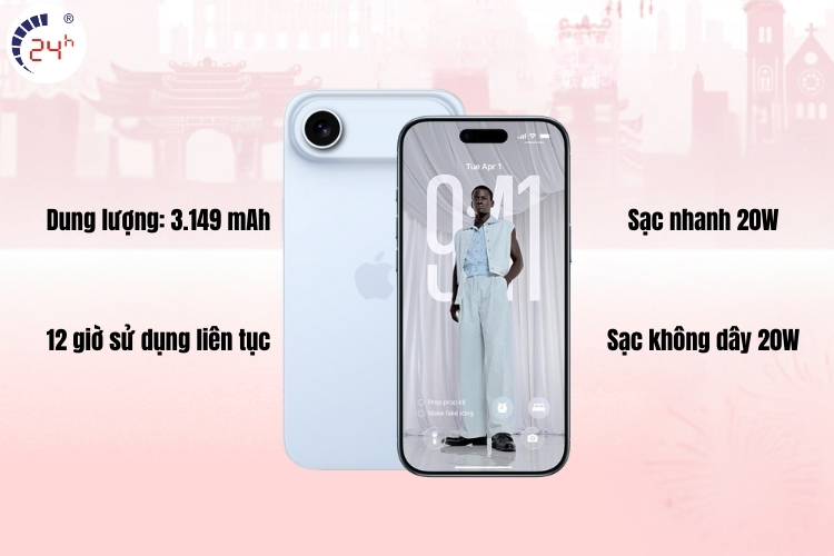 đặc điểm pin iphone air 