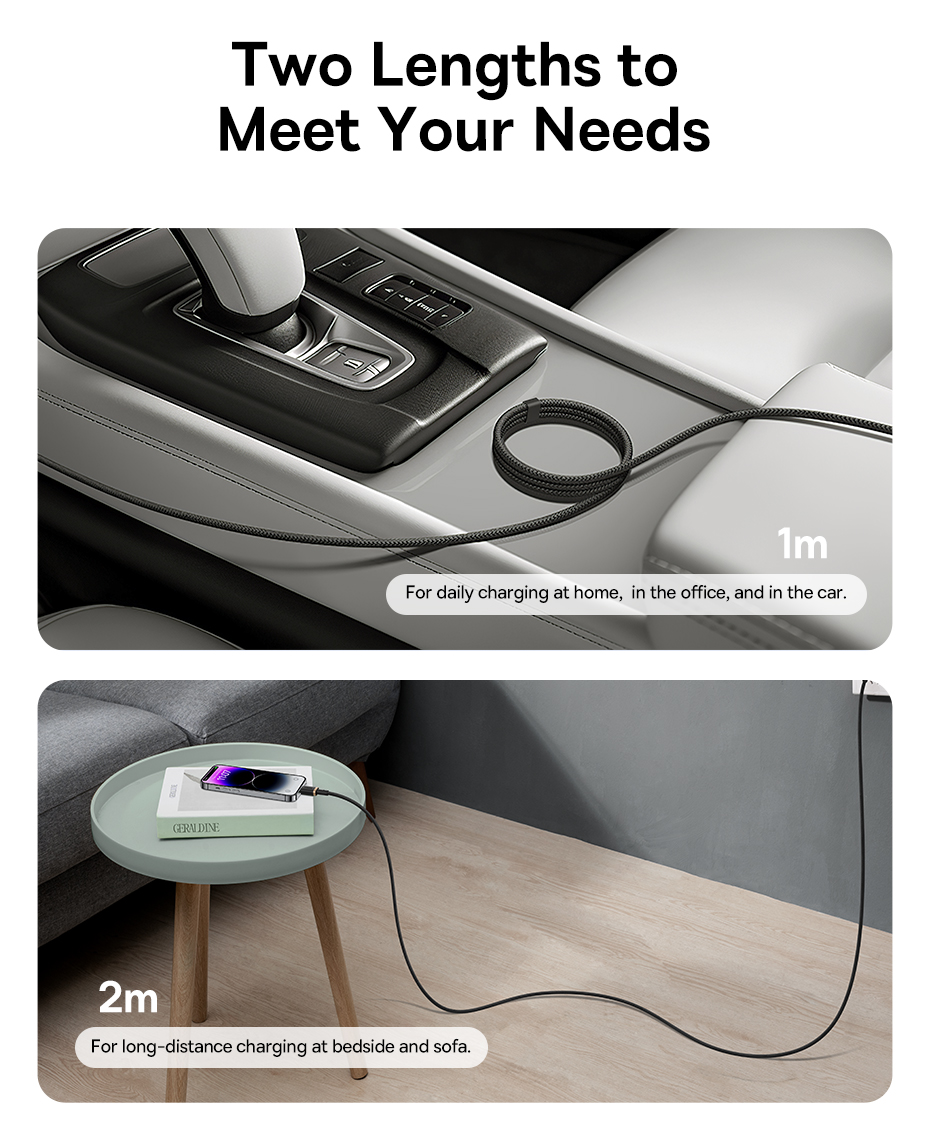 Cáp sạc nhanh hiệu Baseus Dura Series Type-C to iP 20W 1m Cáp sạc nhanh hiệu Baseus Dura Series Type-C to iP 20W 1m