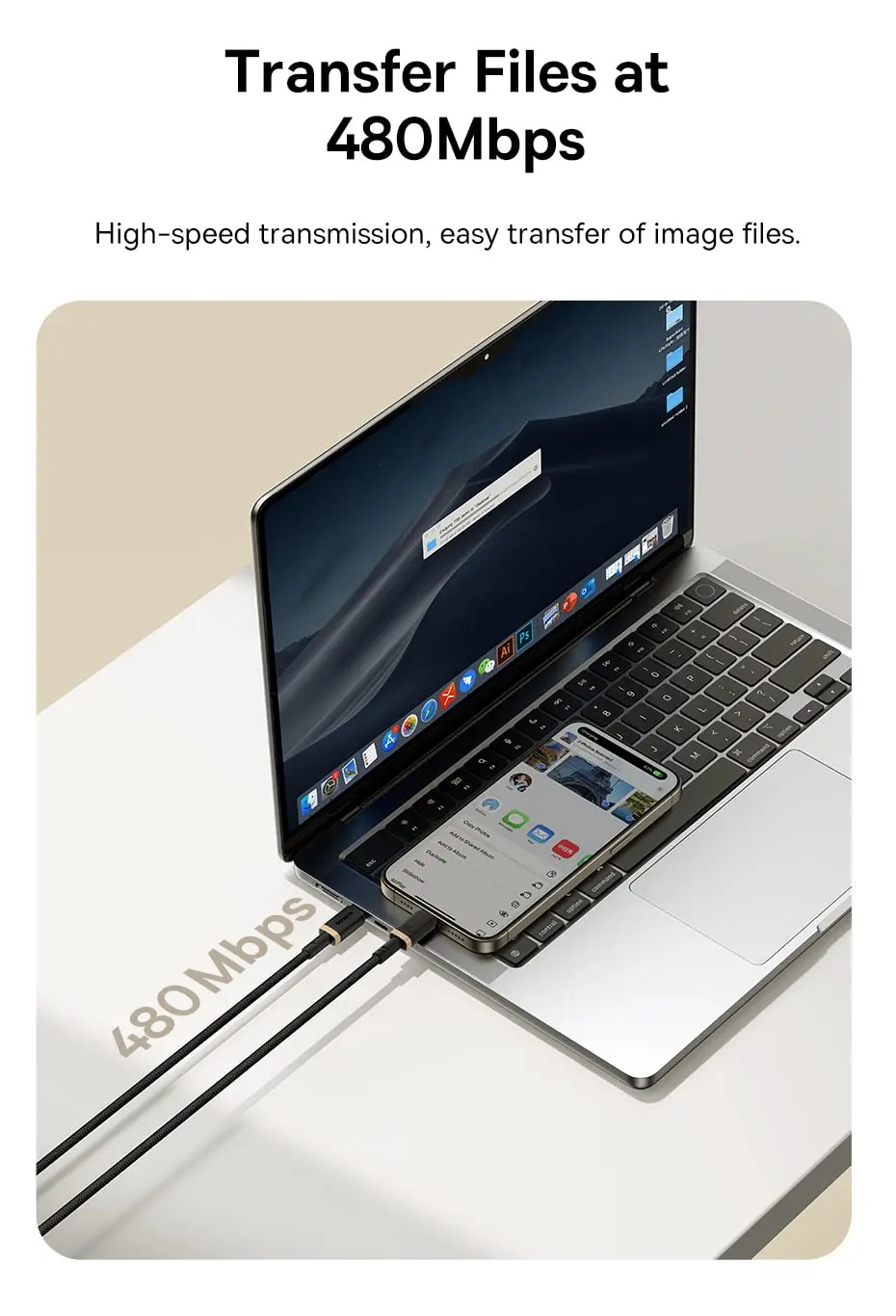 Cáp sạc nhanh Baseus Dura Series Type-C to Type-C 100W 1m