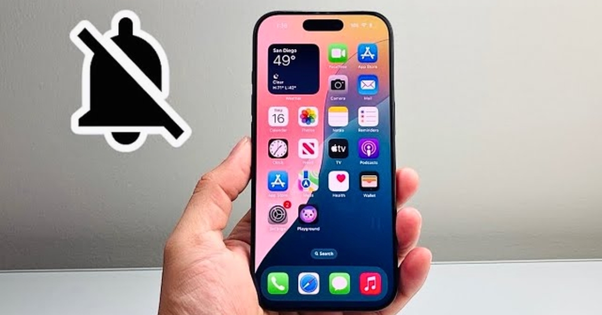 Thay chuông iPhone 16