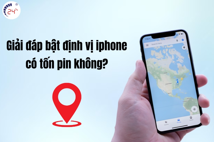 giải đáp bật định vị iphone có tốn pin không
