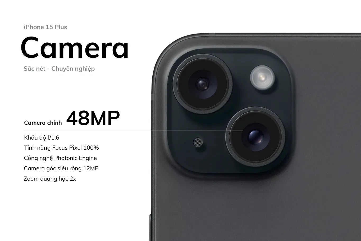 iPhone 15 Plus 128GB Cũ chính hãng iPhone 15 Plus 128GB Cũ chính hãng