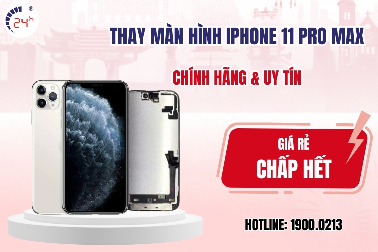 Thay màn hình iPhone 11 Pro Max
