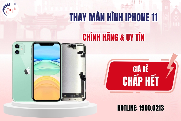 Thay màn hình iPhone 11