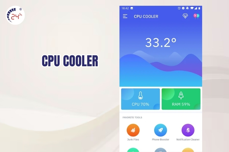 CPU Cooler - Kiểm soát nhiệt độ CPU thời gian thực