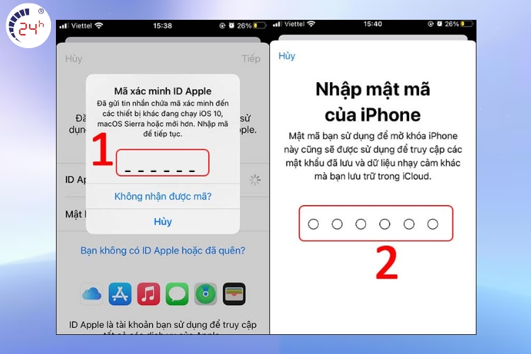 đăng nhập icloud các bước chi tiết