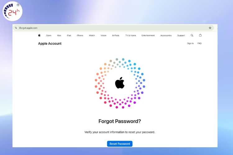 Bước đăng nhập bằng tài khoản apple
