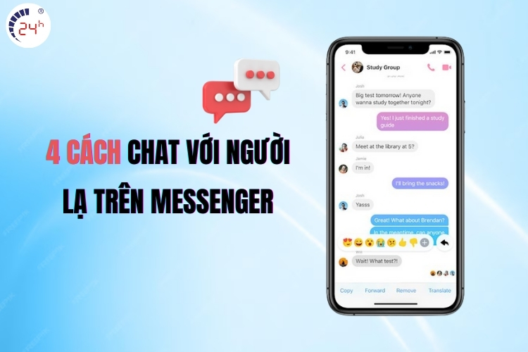 chat với người lạ trên Messenger