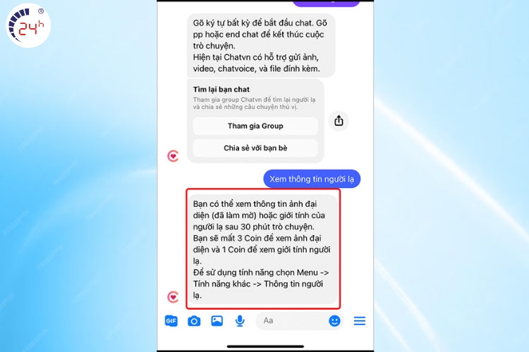 hệ thống coin ảo của chatvc
