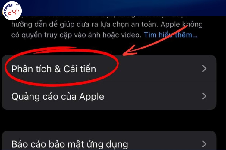 kiểm tra số lần sạc pin trên máy bước 2