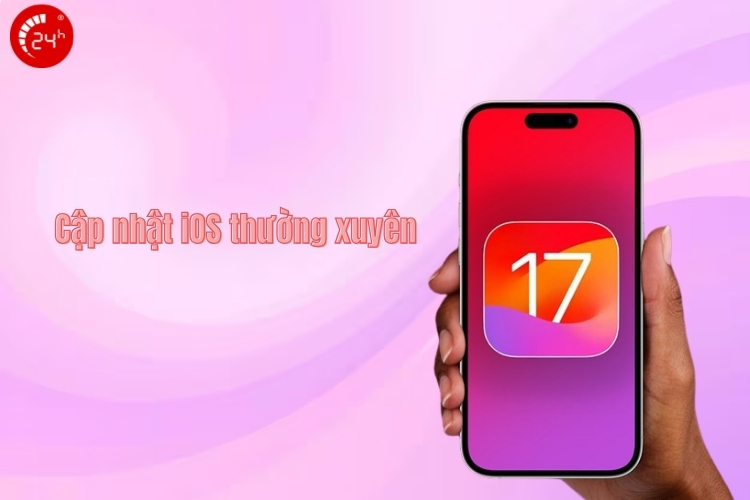 Cập nhật iOS thường xuyên