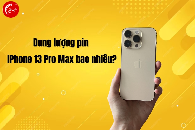 dung lượng pin iphone 13 pro max là bao nhiêu