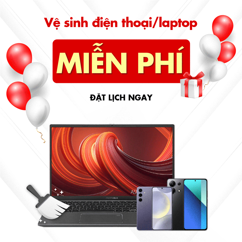 vệ sinh miễn phí