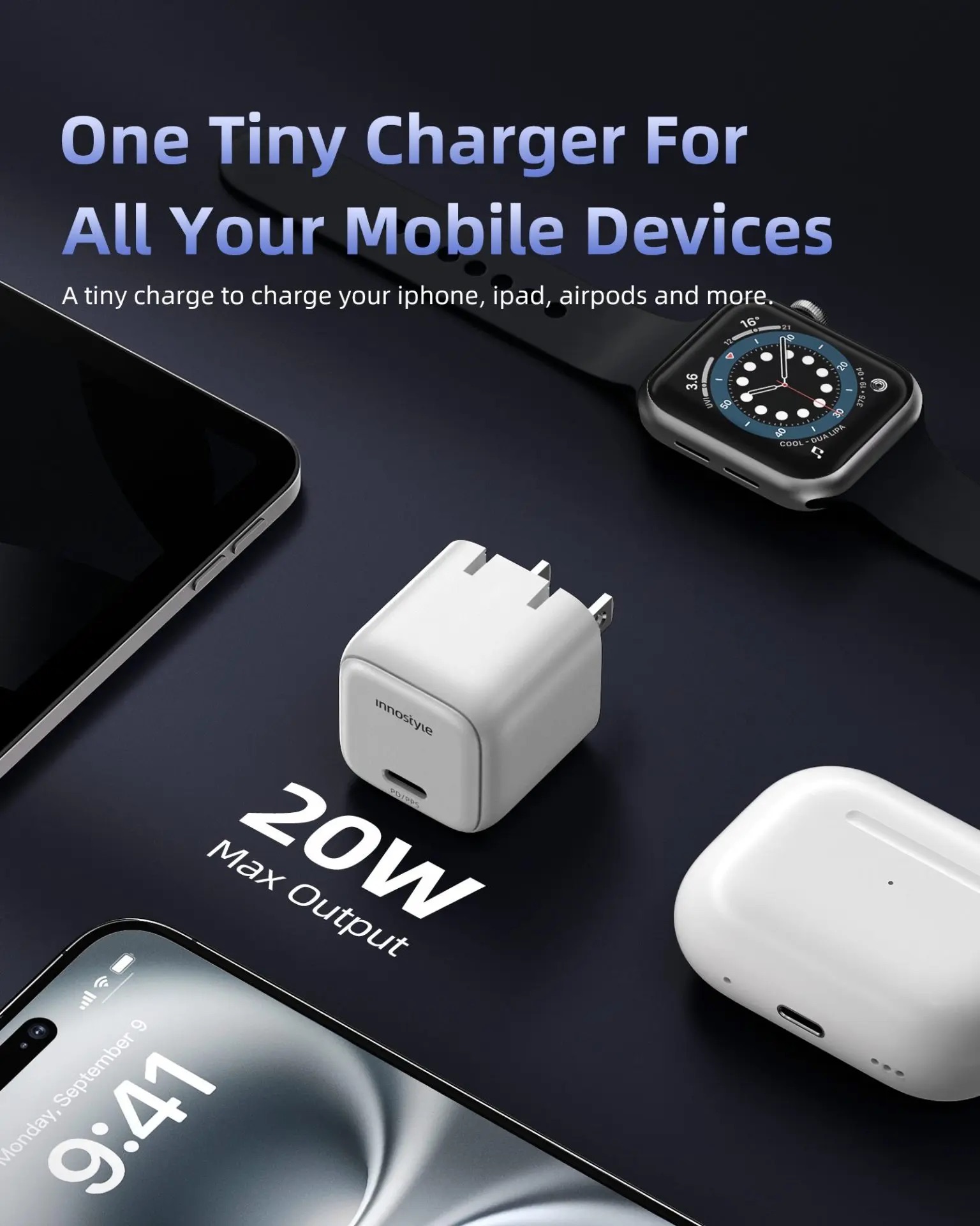 Sạc nhanh Innostyle GoCharge 20W