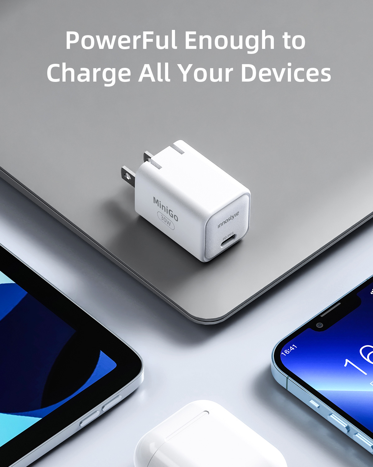 Sạc Nhanh Siêu Nhỏ Innostyle Minigo Gan II 30W PD/PPS Sạc Nhanh Siêu Nhỏ Innostyle Minigo Gan II 30W PD/PPS