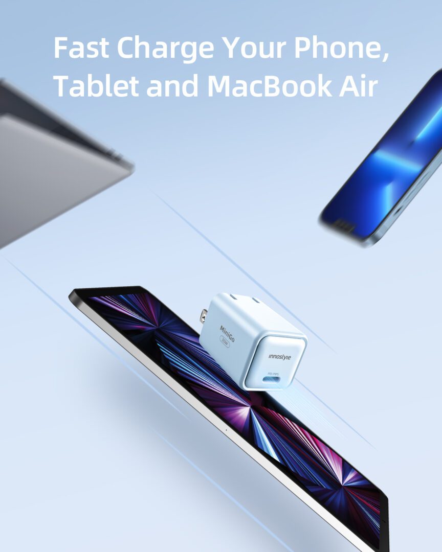 Sạc Nhanh Siêu Nhỏ Innostyle Minigo Gan II 30W PD/PPS Sạc Nhanh Siêu Nhỏ Innostyle Minigo Gan II 30W PD/PPS