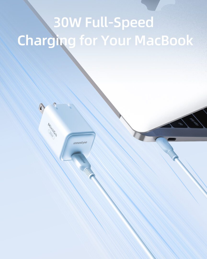 Sạc Nhanh Siêu Nhỏ Innostyle Minigo Gan II 30W PD/PPS Sạc Nhanh Siêu Nhỏ Innostyle Minigo Gan II 30W PD/PPS