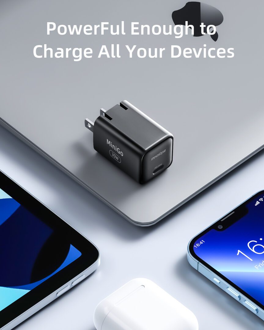 Sạc Nhanh Siêu Nhỏ Innostyle Minigo Gan II 30W PD/PPS Sạc Nhanh Siêu Nhỏ Innostyle Minigo Gan II 30W PD/PPS