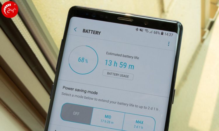 Kiểm tra số lần sạc samsung