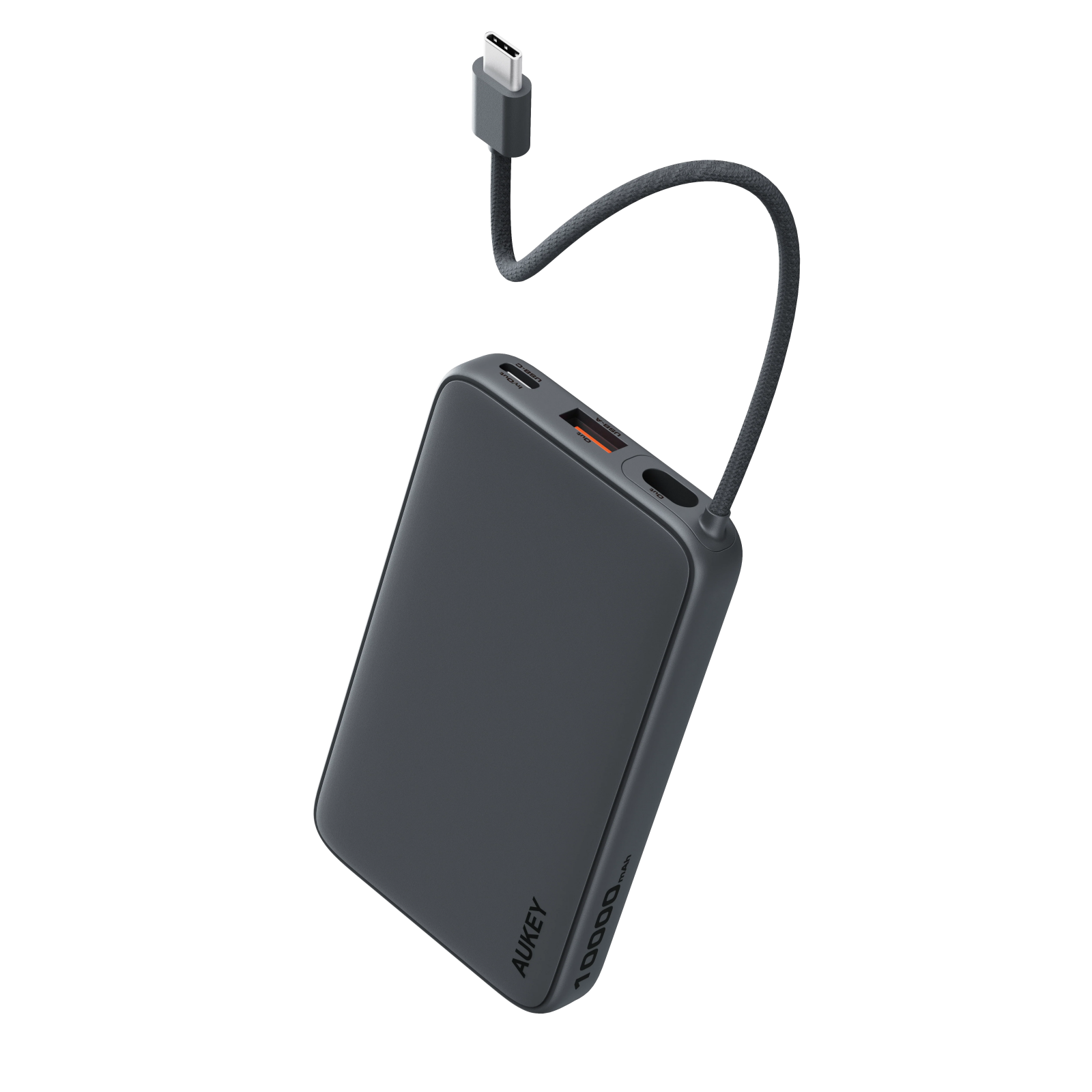 Sạc dự phòng Aukey PB-Y53 Spark Sling 10000mAh 15W kèm cáp USB-C