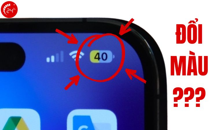 Cách đổi màu pin iPhone