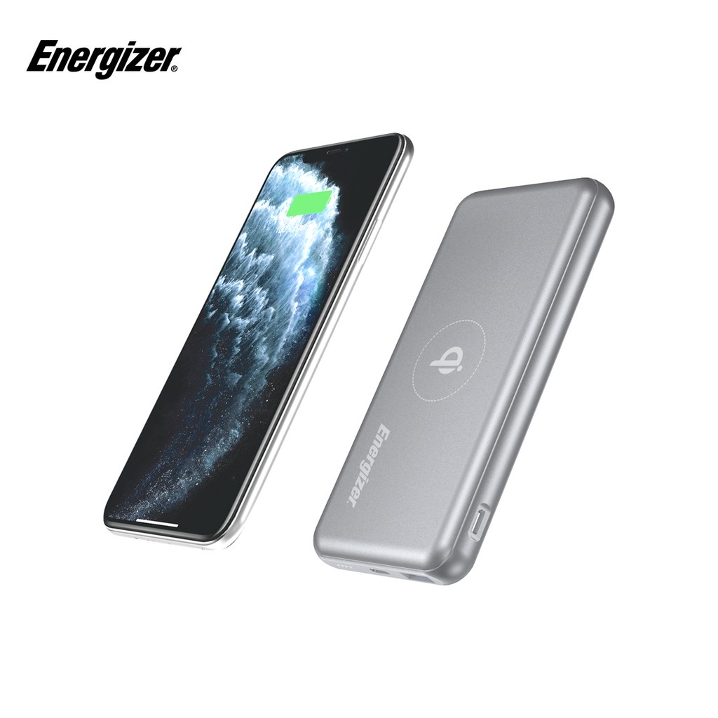 Sạc dự phòng Energizer 10000mAh Tích hợp sạc không dây & Sạc nhanh 18W