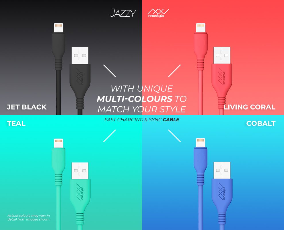 Cáp Innostyle Jazzy A to lightning 1.5M