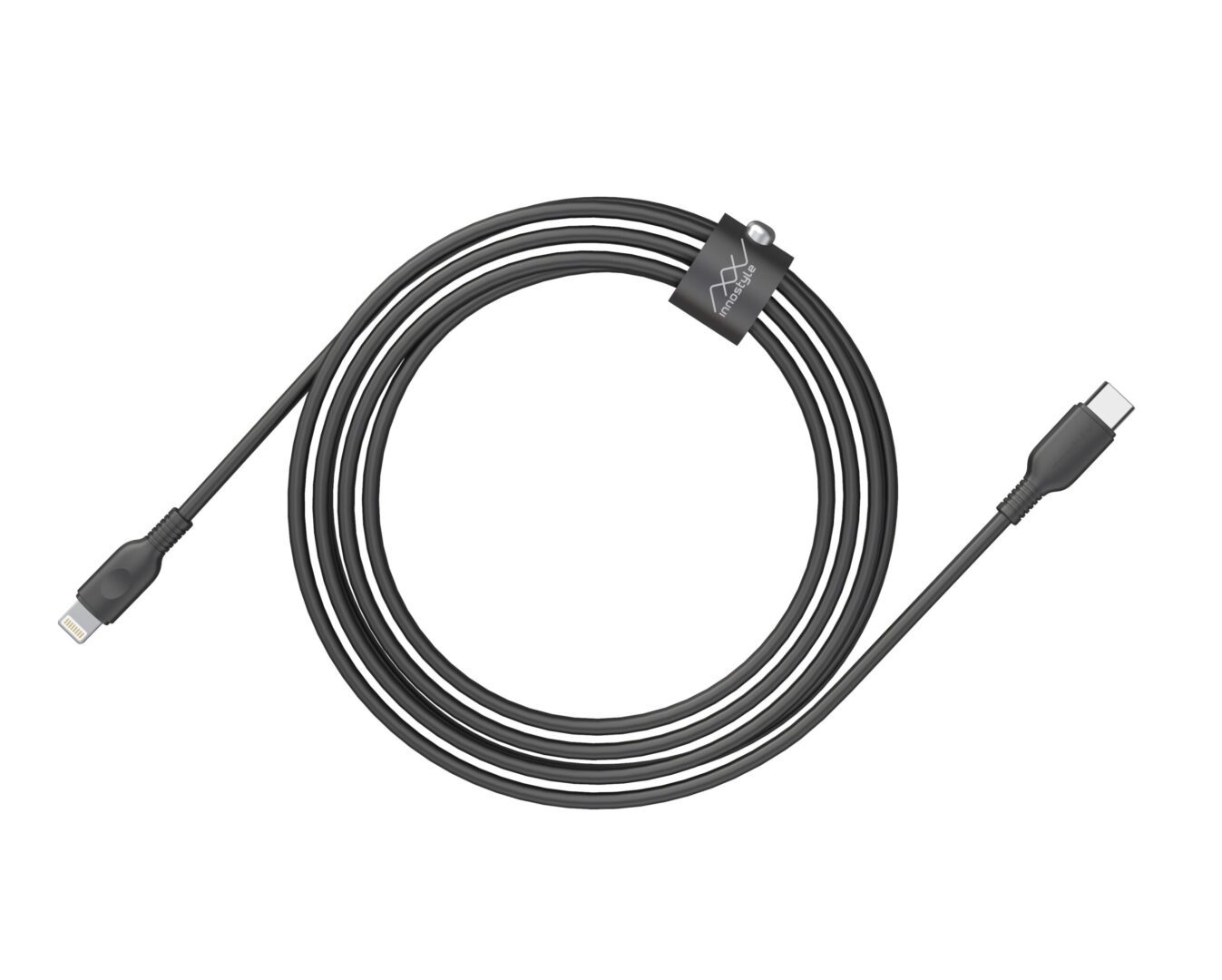 Cáp Innostyle Jazzy USB - C to Lightning Cable 1.2M Black