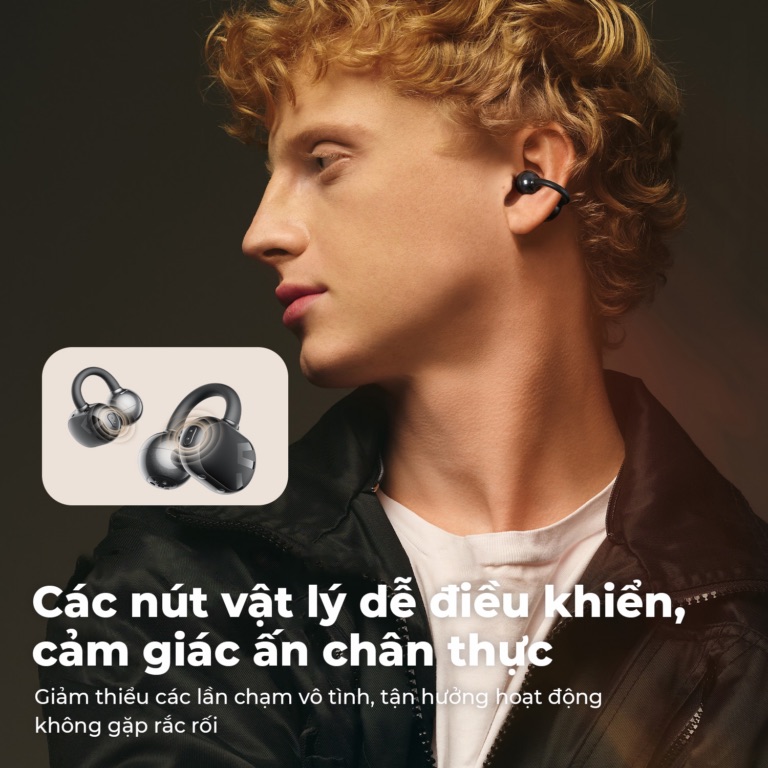 Tai nghe Bluetooth thể thao SoundPEATS POP Clip Tai nghe Bluetooth thể thao SoundPEATS POP Clip