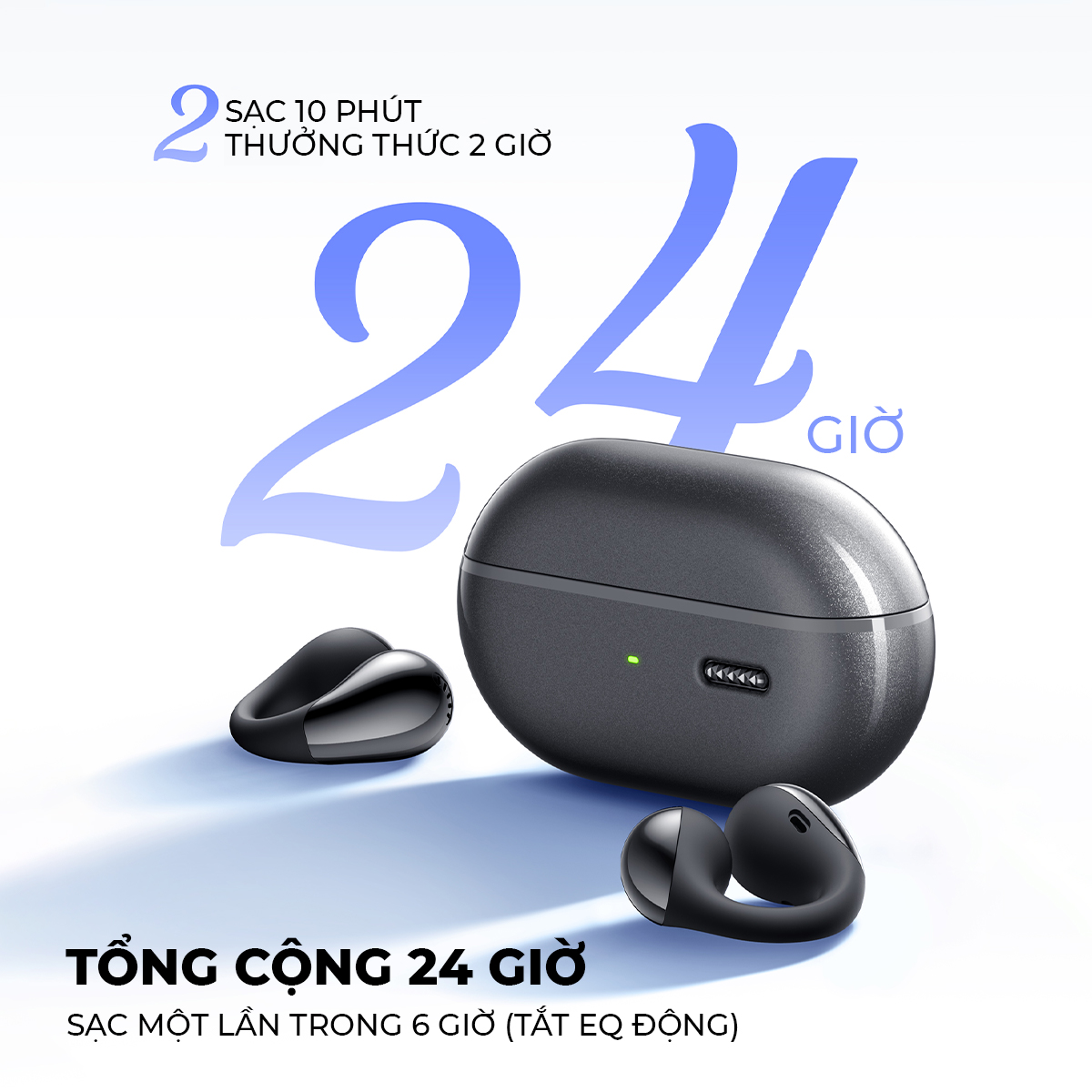 Tai nghe Bluetooth thể thao SoundPEATS Pearlclip Pro