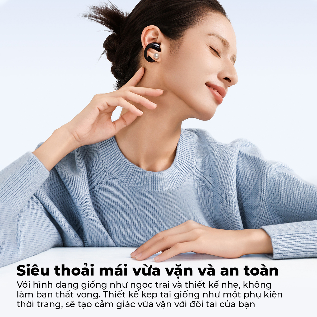 Tai nghe Bluetooth thể thao SoundPEATS Pearlclip Pro