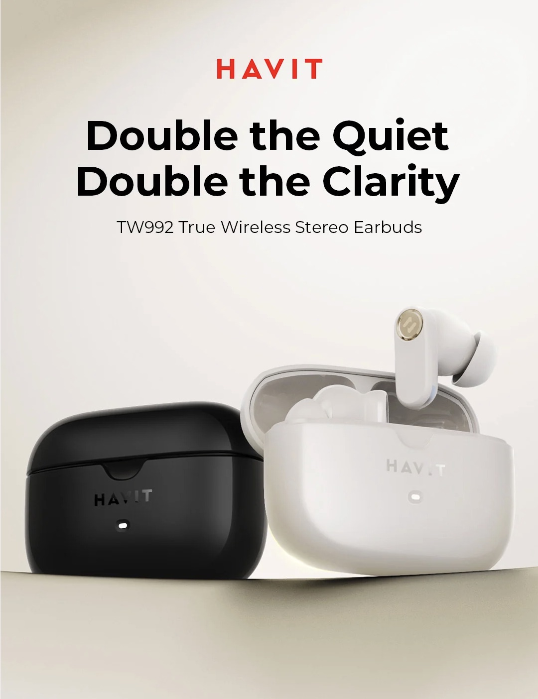 Tai nghe Bluetooth True Wireless Havit TW992 - ANC Tai nghe Bluetooth True Wireless Havit TW992 - ANC