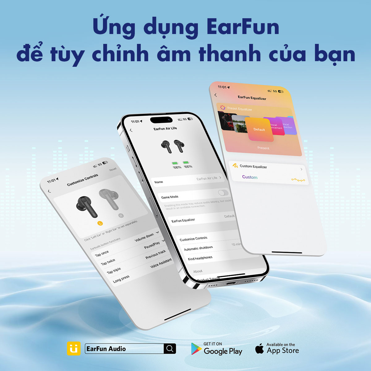 Tai nghe Bluetooth True Wireless EarFun Air Life