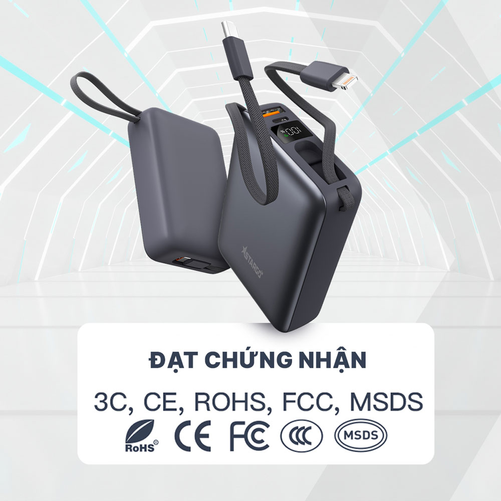 Sạc dự phòng StarGO Star X2 20000mAh 22.5W