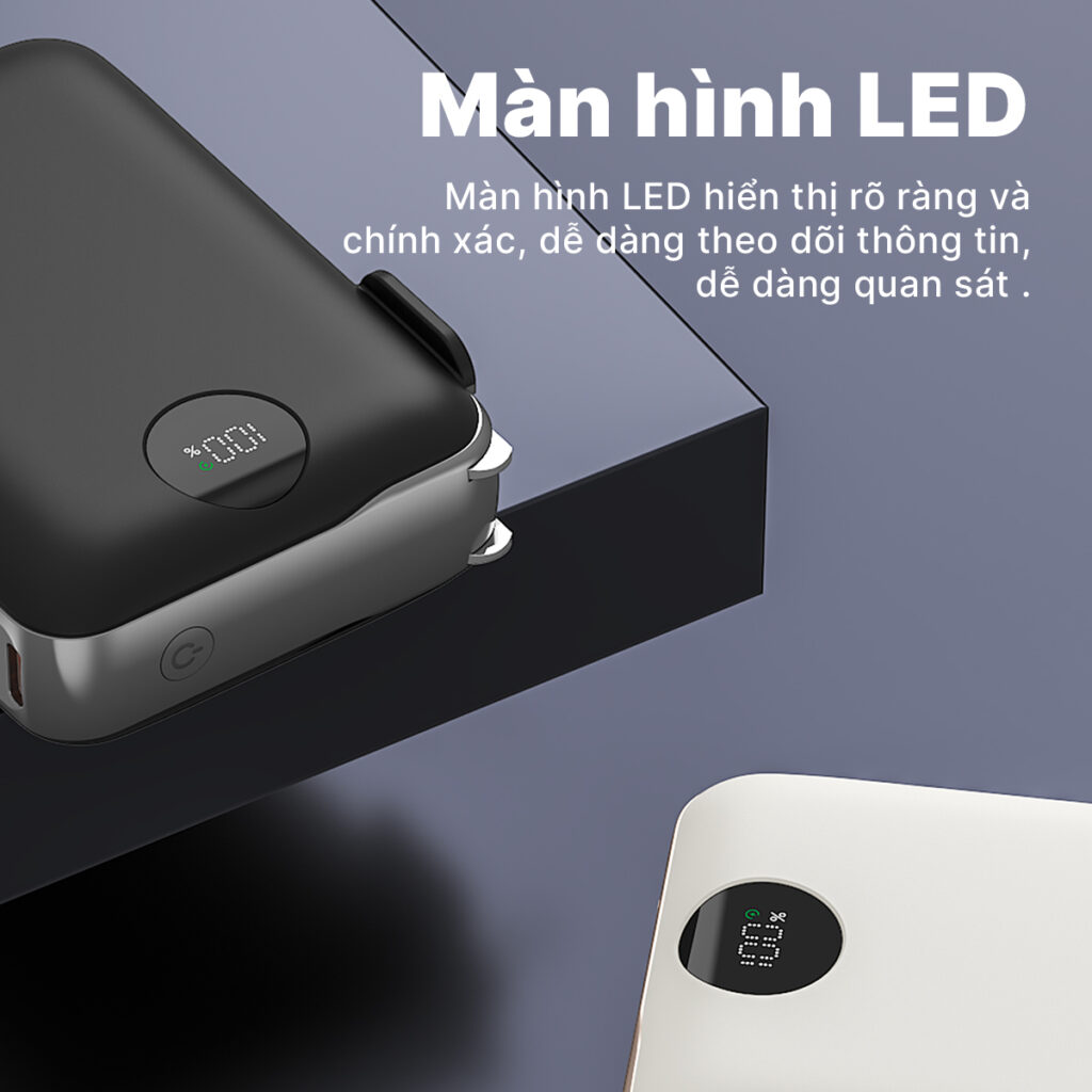 Sạc dự phòng StarGO Star X1 10000mAh 22.5W