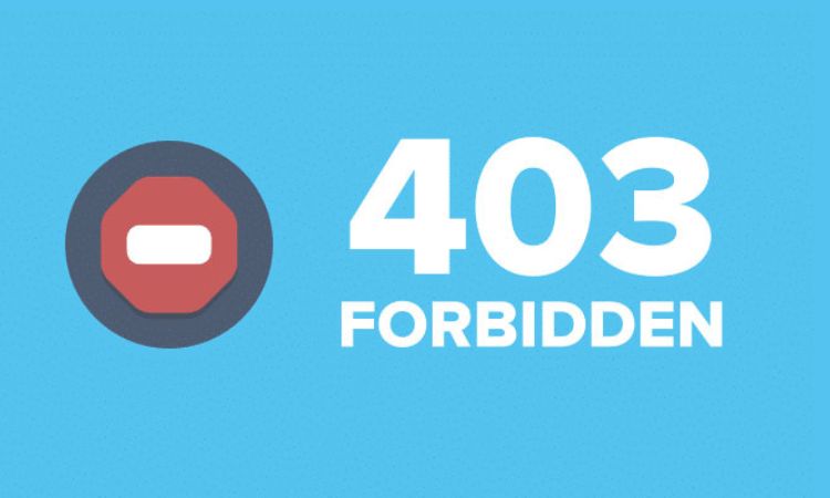 Khắc phục lỗi 403 trên điện thoại
